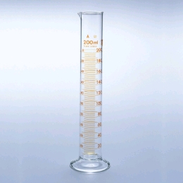 IWAKI　メスシリンダー　ニュースタンダード　250ML