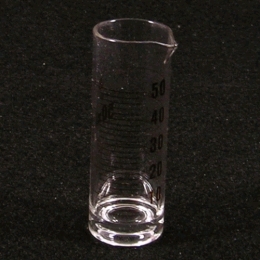 液量計(メートルグラス)　円筒型　50ML