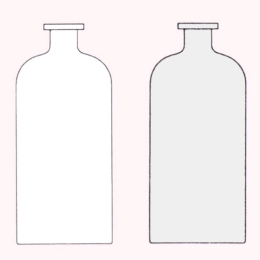 IWAKI　自動ビューレット平面ジョイントびん　白2000ML