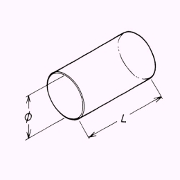 ロッドレンズ　外径 12×焦点距離 8.8 (mm)
