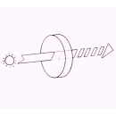 偏光フィルター　TS-0858G