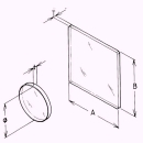 精密硝子平行面基盤　TS-0963G