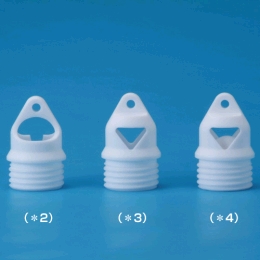 交換用上部オープンネジキャップ(PTFE製)(*2)