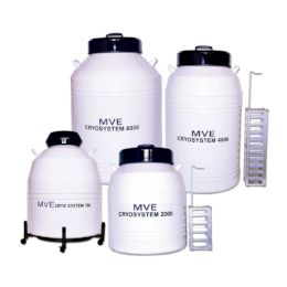 MVE 液体窒素保存容器 【バイアル収納タイプ】CryoSystem750 (バイアル750本)
