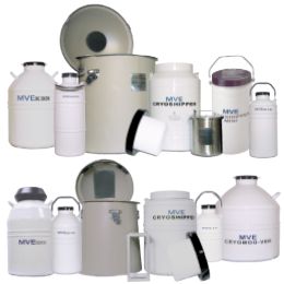 MVE 液体窒素運搬容器 【気相輸送専用タイプ】 Vapor IATA (海外輸送用)