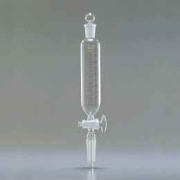 IWAKI　6390共通摺分液ロート　円筒形目盛付　100ML