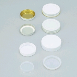 マヨネーズ瓶 白キャップ M 450用 関谷理化株式会社