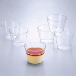 【廃番商品】iwaki　プリンカップ　80ML　B904S