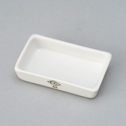 CC印(ニッカトー) CW灰分測定用灰ざら 角形 NO.1 50X30X10