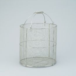 UN型ステン丸型洗浄カゴ　大300