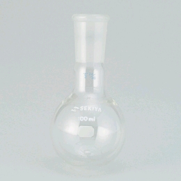 SEKIYA　丸底フラスコ　短型　100ML　29/42