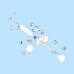 ビュッヒ　ナスフラスコ　100ML　SPC29